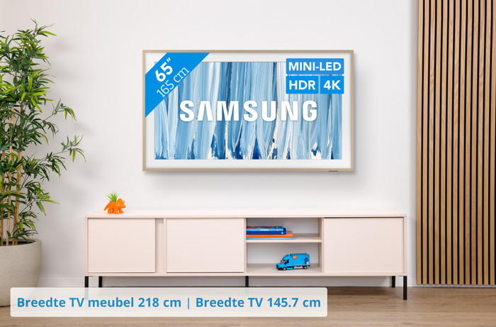 Samsung 65" The Frame Pro (2026) visual Coolblue 1