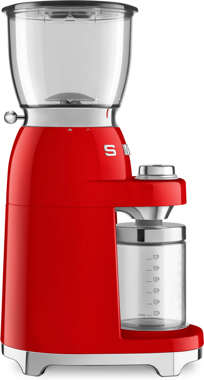 SMEG ECF02RDEU Rood + koffiemolen null
