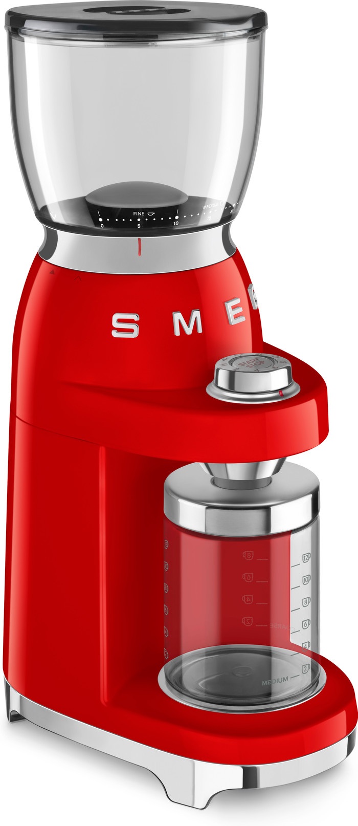 SMEG ECF02RDEU Rood + koffiemolen null