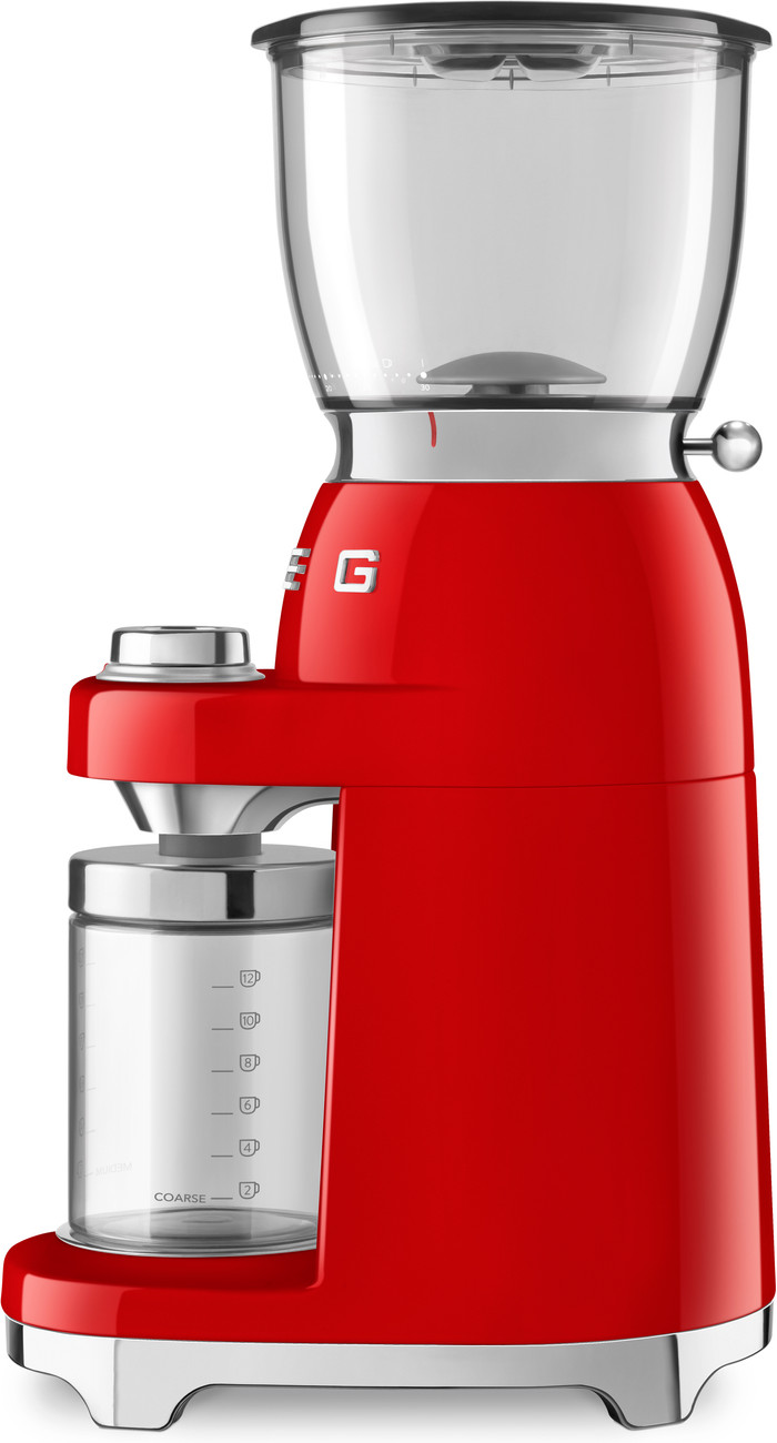 SMEG ECF02RDEU Rood + koffiemolen null