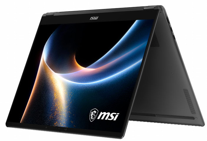 MSI Prestige N16 Flip AI+ OLED NVIDIA RTX Spark N1X C1XMT-037NLY QWERTY voorkant