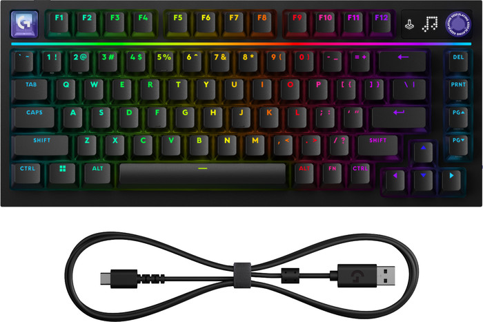 Logitech G316 X 75 Gaming Toetsenbord Zwart Qwerty accessoire