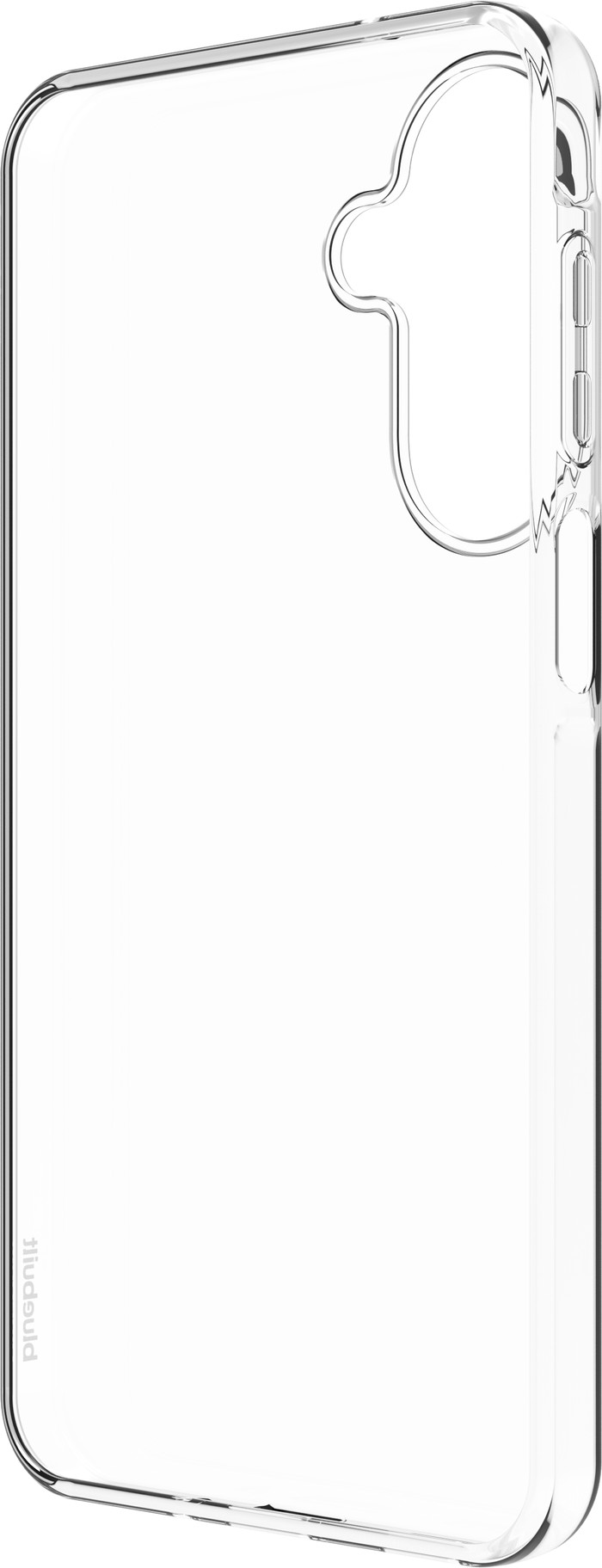 BlueBuilt Samsung Galaxy A27 Back Cover Transparant linkerkant