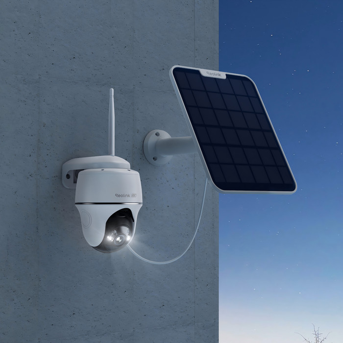 Reolink Argus B440 + Solar Panel 2 product in gebruik