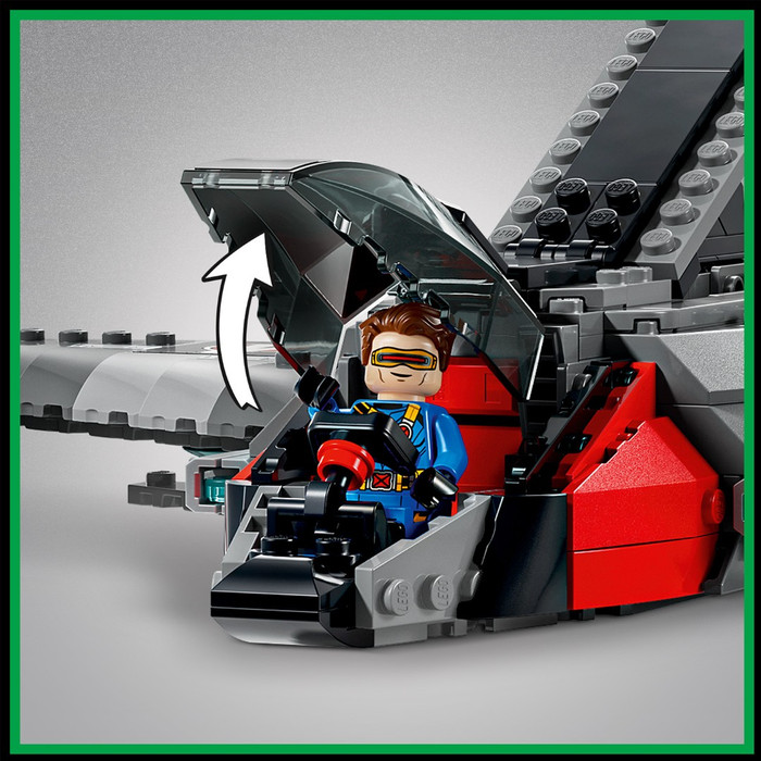 LEGO Marvel Avengers: Doomsday Quinjet 76347 product in gebruik