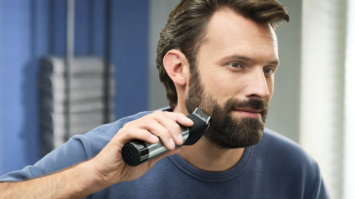 Philips BT9810/15 + Philips BG7025/15 bodygroomer product in gebruik