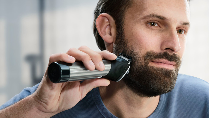 Philips BT9810/15 + Philips BG7025/15 bodygroomer product in gebruik