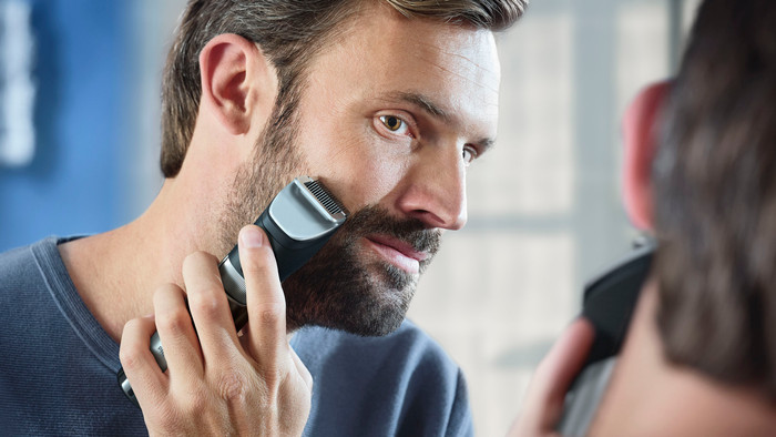 Philips BT9810/15 + Philips BG7025/15 bodygroomer product in gebruik