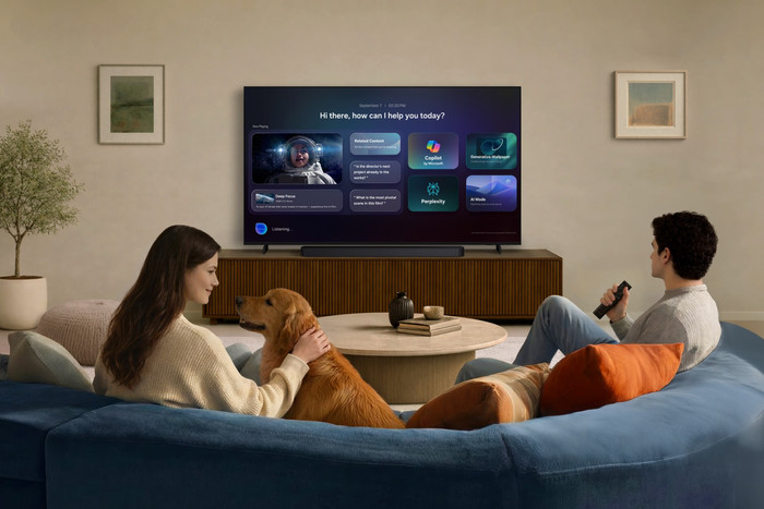 Samsung Neo QLED 100" QN80H (2026) product in gebruik