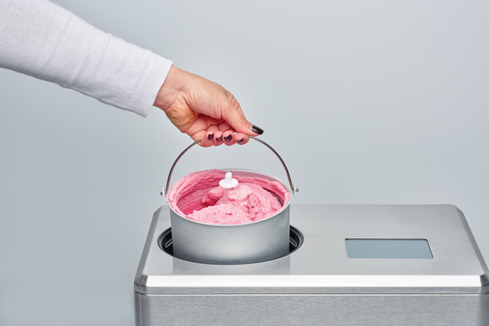 SOLIS Gelateria Pro Touch 8502 product in gebruik