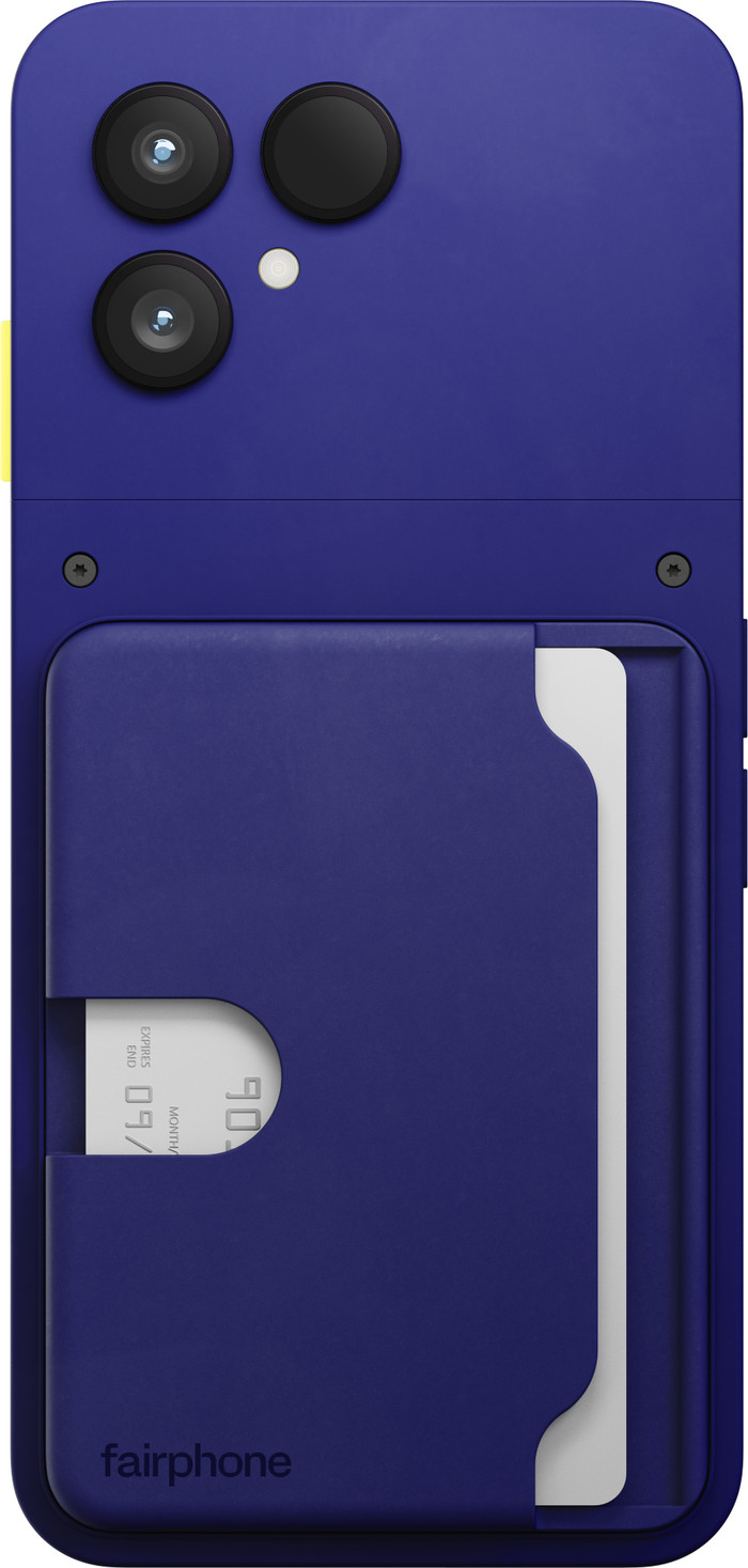 Fairphone Card Holder for Fairphone 6+ Blue product in use