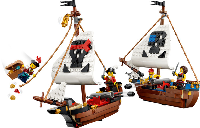 LEGO Creator 3-in-1 Klassiek Piratenschip 31387 detail