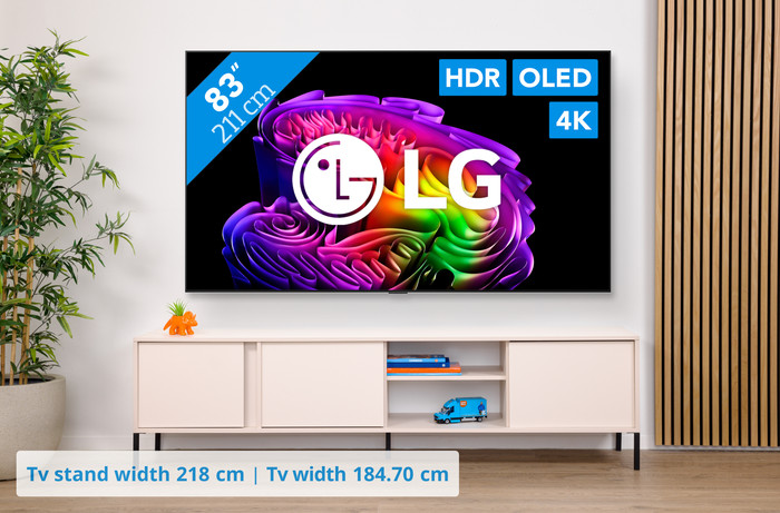 LG OLED evo 83 inches G6 (2026) visual Coolblue 1