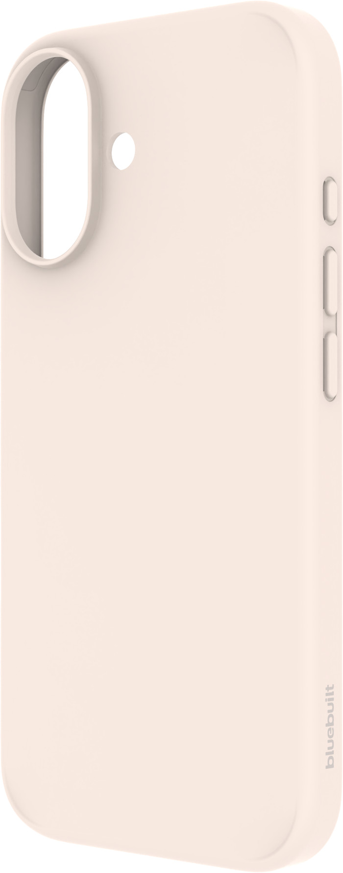 BlueBuilt Protective Back Cover Apple iPhone 17 Beige rechterkant
