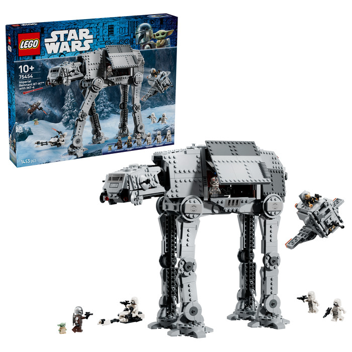 LEGO Star Wars Imperial Remnant AT-AT met INT-4 75454 rechterkant