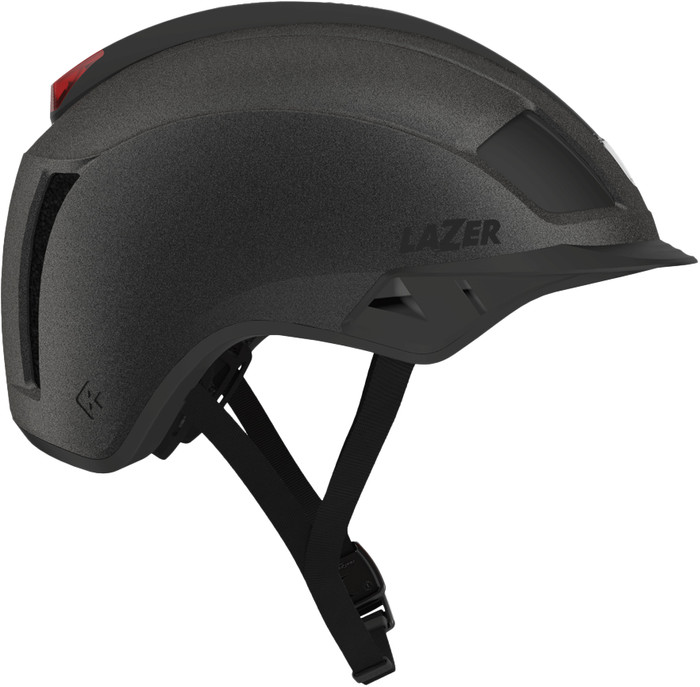 Lazer Next KinetiCore Zwart L linkerkant