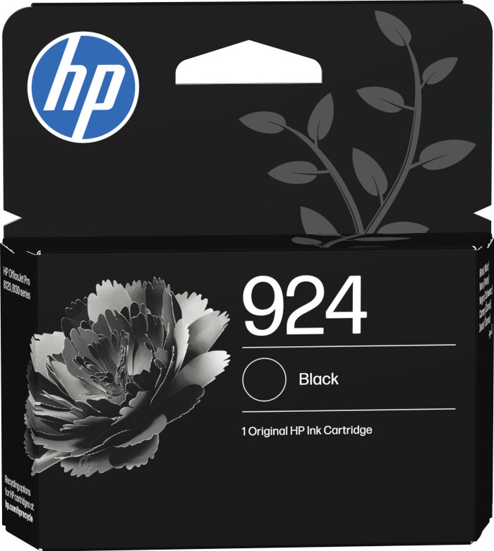 HP 924 Cartridge Black Main Image