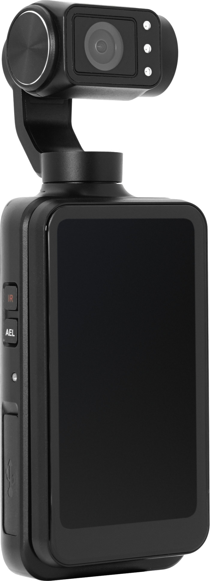AgfaPhoto Realimove MC3X mini gimbal camera linkerkant