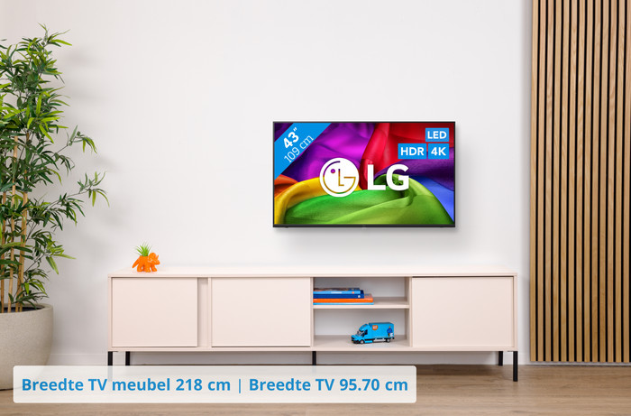 LG Led 43" NU800 (2026) visual Coolblue 1