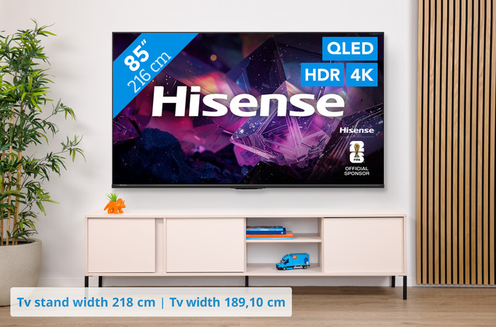 Hisense QLED 85 inches E79S PRO (2026) visual Coolblue 1