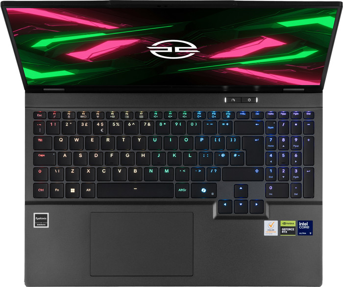 PCSpecialist Ionico 16 5070 bovenkant