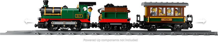 LEGO City Vintage stoomtrein 60511 detail