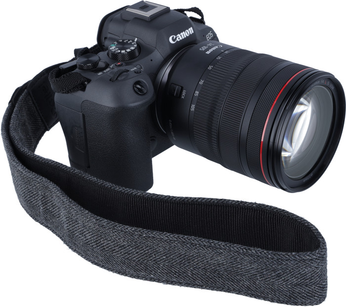 Rollei Camera Strap Zwart product in gebruik