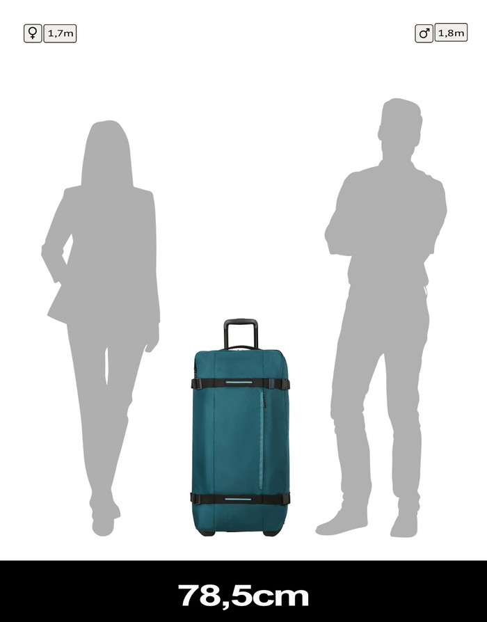 American Tourister DUFFLE/WH L TOTALLY TEAL visual leverancier