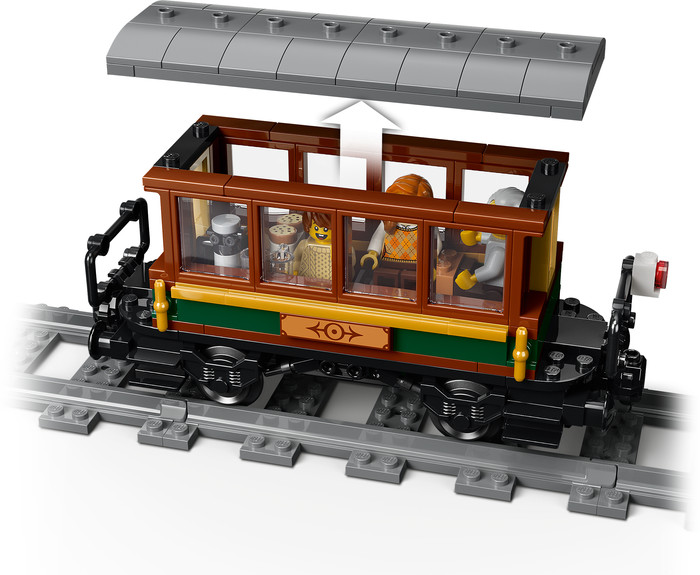 LEGO City Vintage stoomtrein 60511 detail