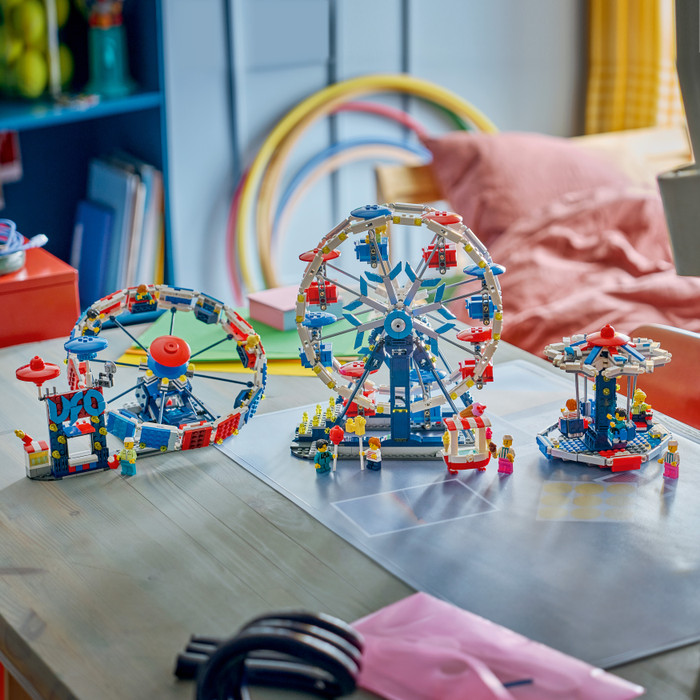 LEGO Creator 3-in-1 Klassiek Reuzenrad 31389 product in gebruik