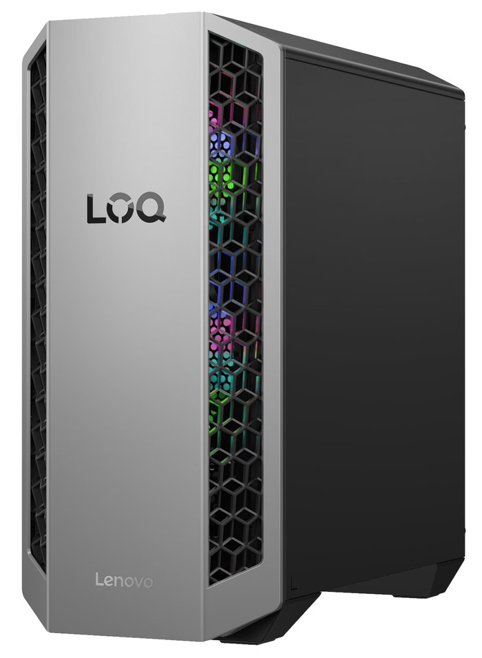 Lenovo LOQ Tower 26ADR10 A78745HX 1T 32 linkerkant