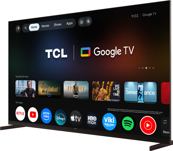 TCL SQD Mini-led 98" X11L (2026) voorkant