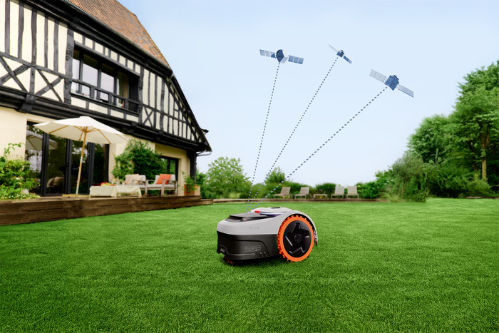 Segway Navimow i208 AWD product in gebruik