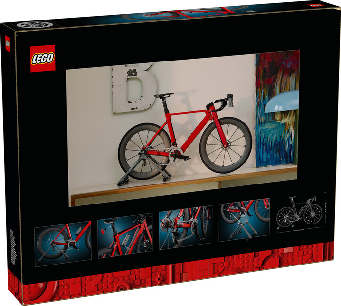 LEGO Icons Racefiets 11380 verpakking