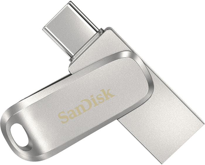 SanDisk Ultra Dual Drive Luxe USB-C 64GB bovenkant