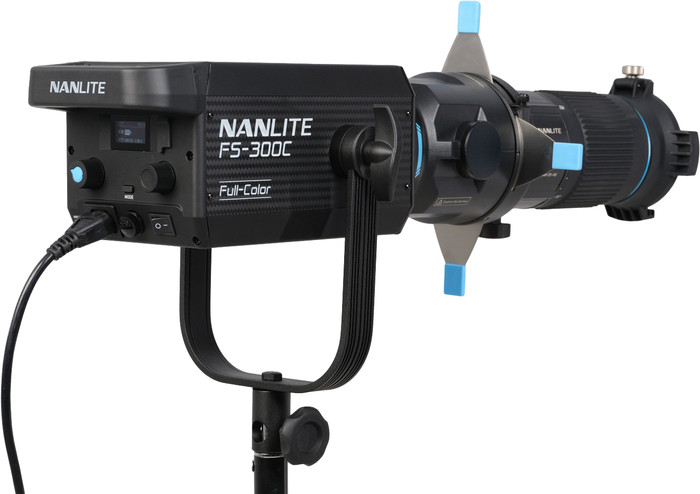 Nanlite Bowens Mount Projection Attachment 25-45 degrees right side