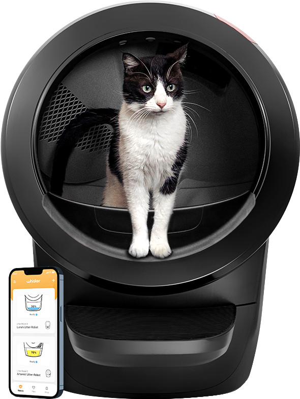 Whisker litter robot 4 Zwart visual leverancier