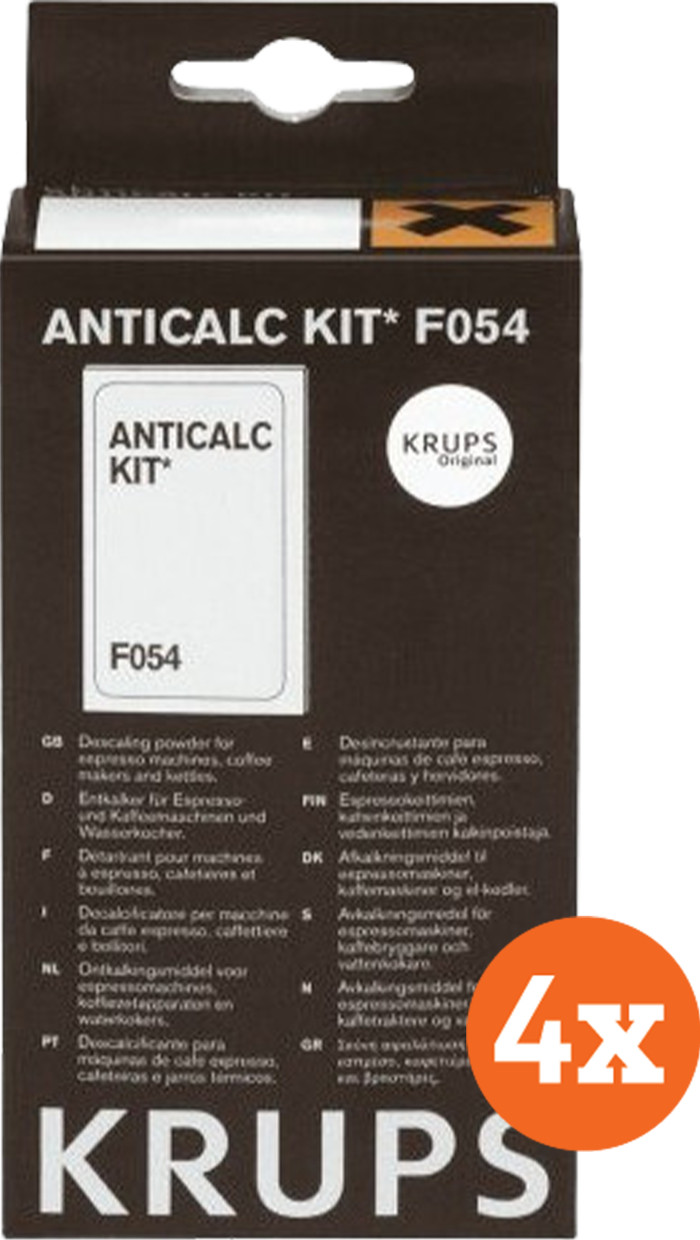 Krups Ontkalkingsset F054 4 stuks Main Image