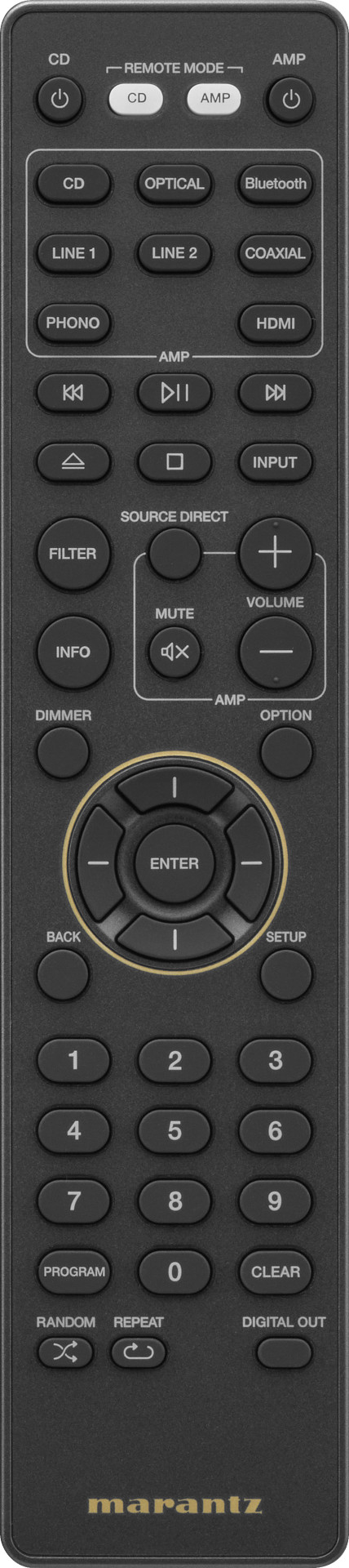 Marantz CD 70 Zilver accessoire