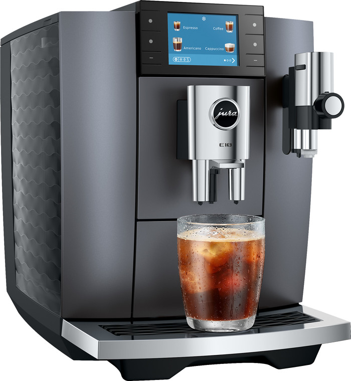 JURA E10 Onyx Grey (EA) linkerkant