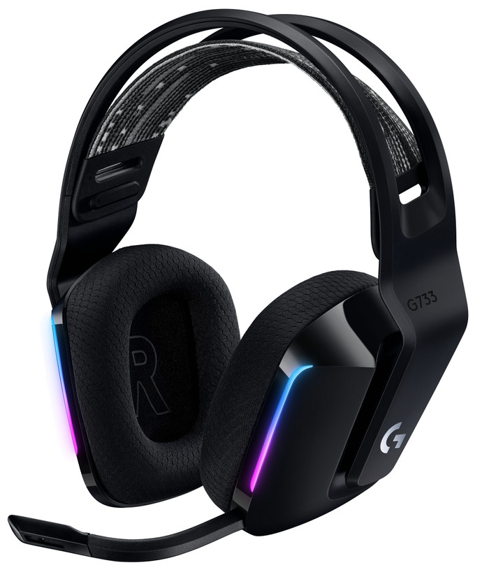 Logitech G733 LIGHTSPEED Wireless Gaming Headset Zwart Main Image