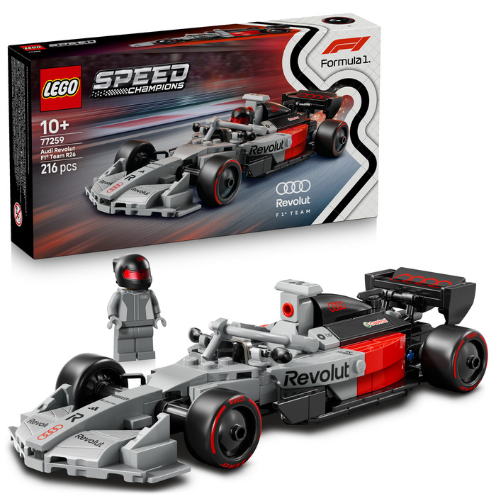 LEGO Speed Champions Audi Revolut F1 Race Car 77259 right side