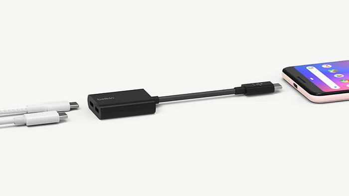 Belkin USB-C auf 2 x USB-C Adapter null