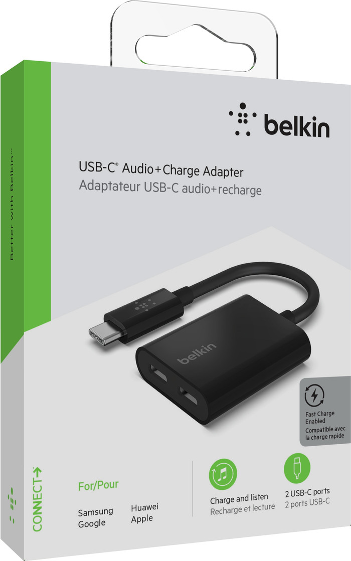 Belkin USB-C auf 2 x USB-C Adapter null