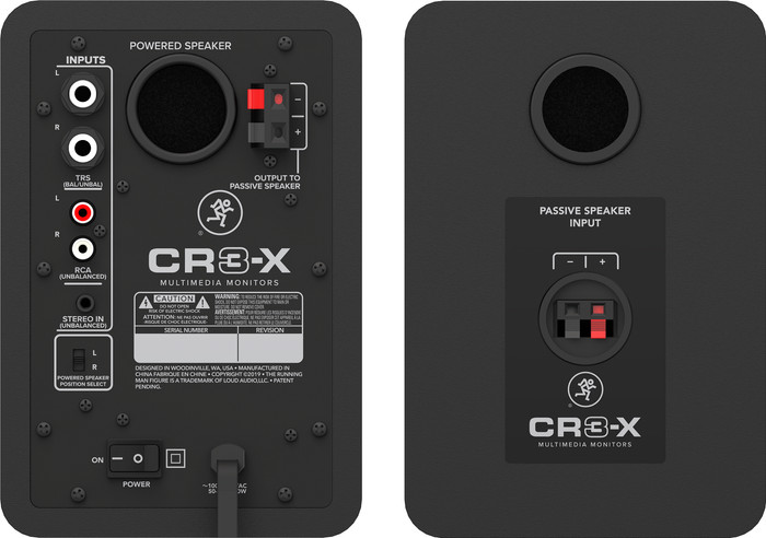 Mackie CR3-X Duo Pack back