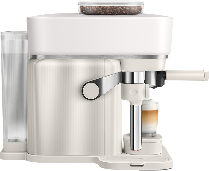 Philips Baristina Latte BAR400/00 Wit rechterkant