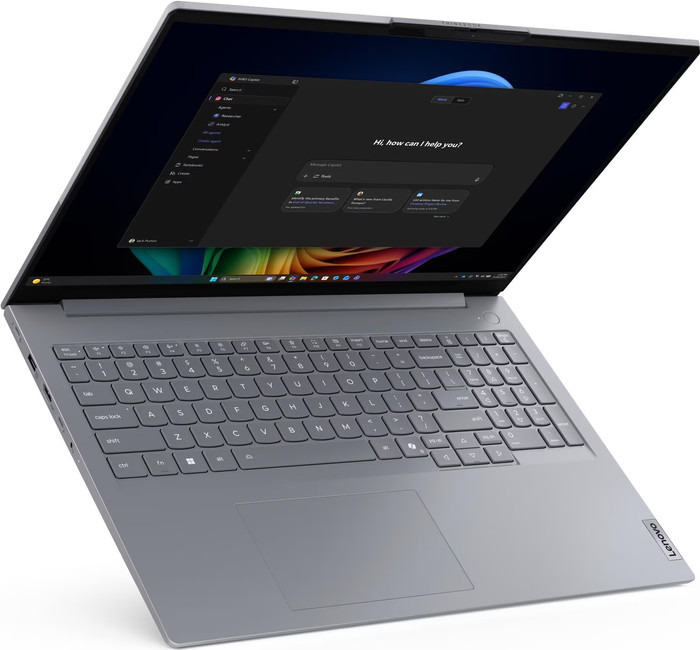 Lenovo ThinkBook 16 G9 IPL Copilot+ PC - 21UR00CLMH QWERTY voorkant