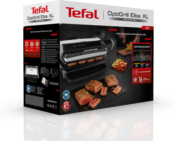 Tefal OptiGrill Elite XL GC760D verpakking