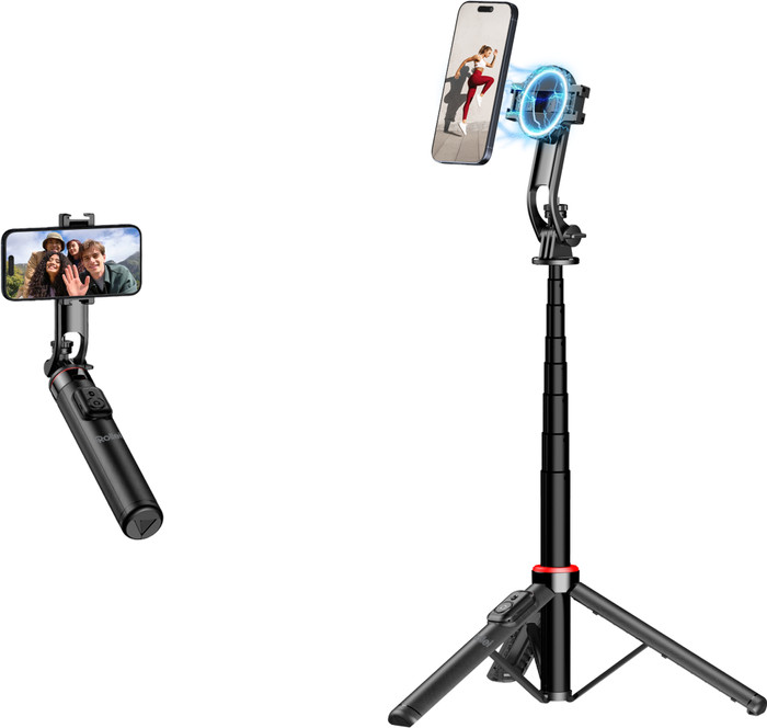 Rollei Easy Creator MagSafe Pro Tripod product in gebruik