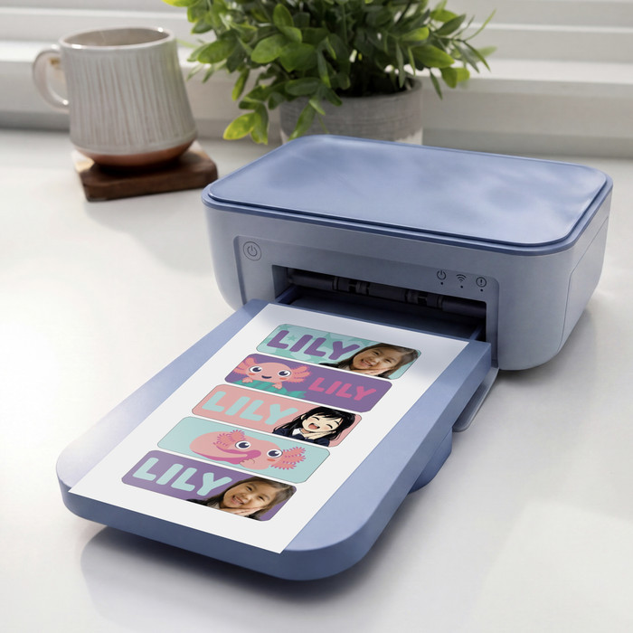 Cricut StickerPix Print Essential Bundle product in use